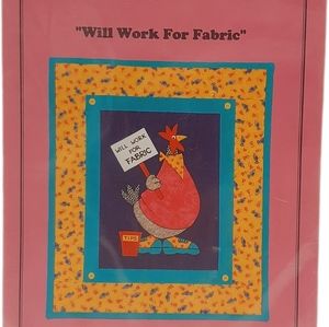 🍒 New - Will Work For Fabric Applique Wall Quilt Kit - Vintage Pattern Packet